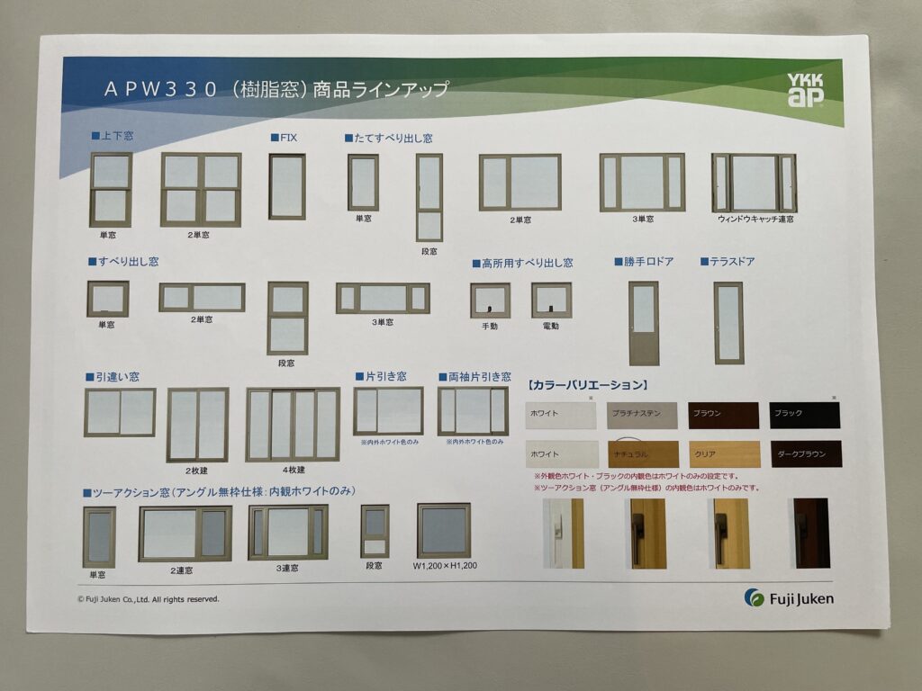 YKK樹脂窓
